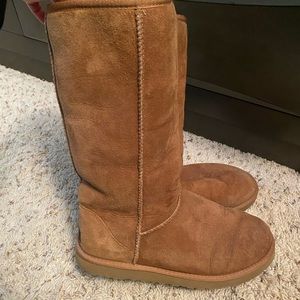 UGG tall chestnut boots